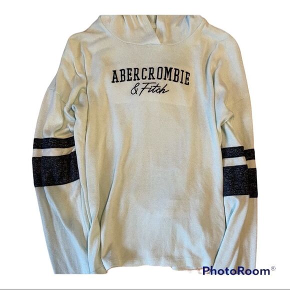 Abercrombie & Fitch Sweaters - Abercrombie & Fitch- Size Small (13/14) Long Sleeve Lightweight Sweater Hoodie